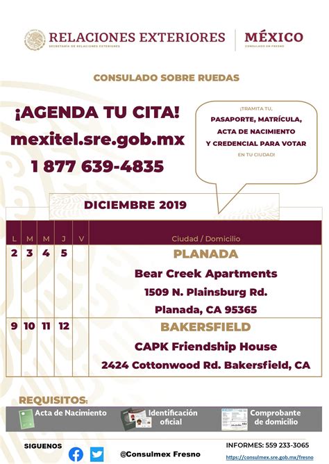 Consulmex Fresno .